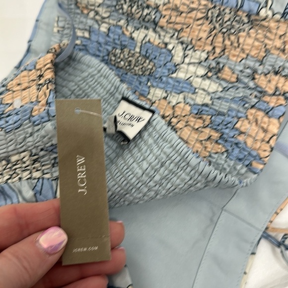 J.Crew Collection textured satin skirt set in Zinnia floral. XL.Top is NWT - Picture 14 of 16